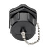 Tripp Lite series RJ45 Bulkhead Coupler for Cat5/Cat6, Female to Female, Shielded, Industrial, Dust Cap - IP68, TAA