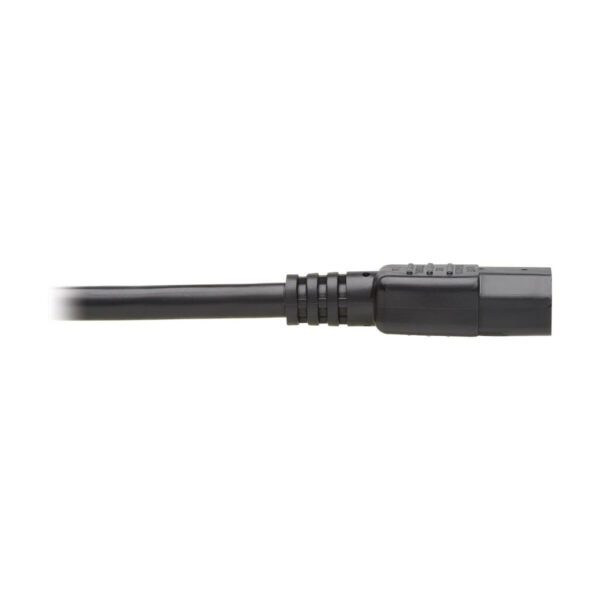 0c1d86a11b3d33ea34c60acd0d5d863b Tripp Lite series Heavy-Duty PDU Power Cord, C13 to Right-Angle C14 - 15A, 250V, 14 AWG, 6 ft. (1.83 m), Black