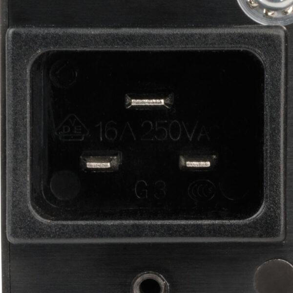 Eaton 3.7kW Single-Phase 208/230V Monitored PDU - LX Platform, 20 C13, 4 C19 Outlets, C20 Input with L6-20P Adapter, 0U 1778mm Height, TAA