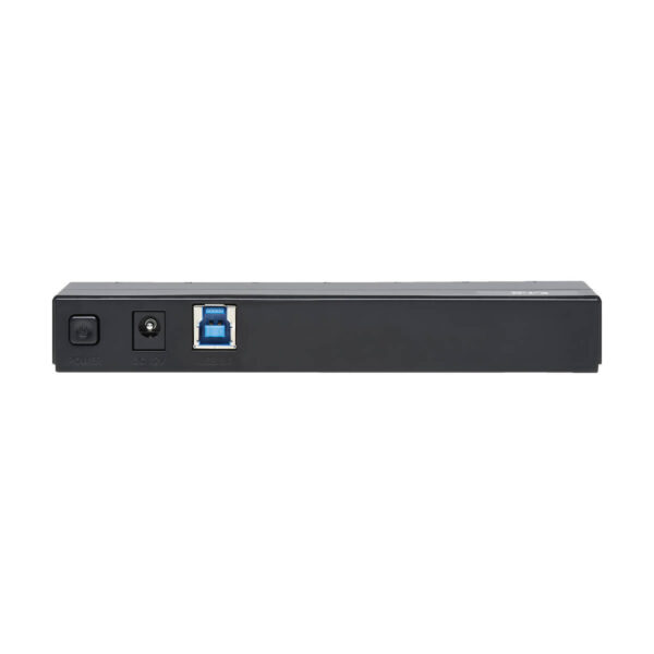 Tripp Lite series 7-Port USB-A Mini Hub - USB 3.x (5Gbps), International Plug Adapters