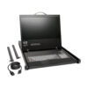 Tripp Lite series NetCommander 16-Port Cat5 KVM over IP Switch - 19 in. LCD, 2 Remote + 1 Local User, 1U Rack-Mount, TAA