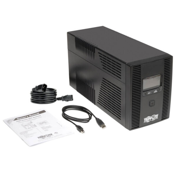 0c48a721454190e7951f2c4fecdf0fc6 Tripp Lite series SmartPro 230V 1.5kVA 900W Line-Interactive UPS, Tower, LCD, USB, 8 Outlets