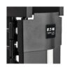 0c50d3c64874418a64e4b4c570cfd482 Tripp Lite series High-Capacity Vertical Cable Manager - Deep Double Finger Duct with Cover, Double Sided, 6 in. Wide, Black, 7 ft. (2.2 m)