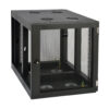 Tripp Lite series SmartRack 12U Heavy-Duty Low-Profile Server-Depth Side-Mount Wall-Mount Small Rack Enclosure