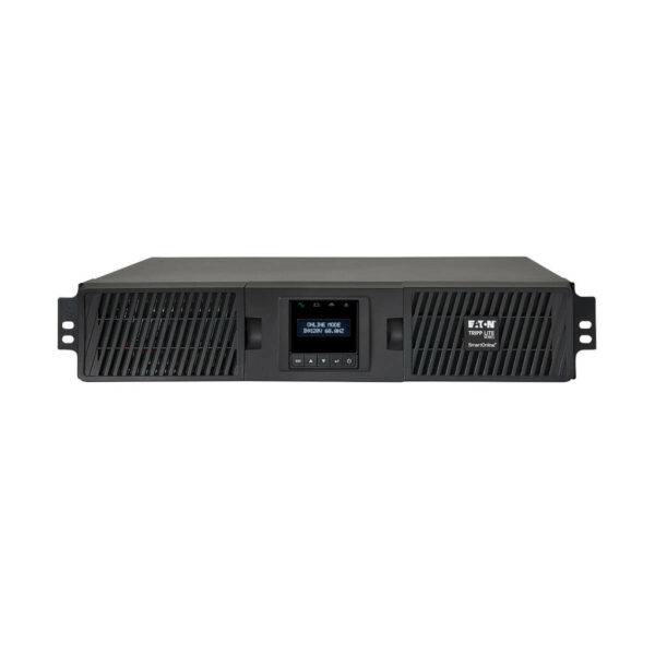 Tripp Lite series SmartOnline 750VA 675W 120V Double-Conversion UPS - 8 Outlets, Extended Run, Network Card Included, LCD, USB, DB9, 2U Rack/Tower