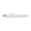 0c70f30d2c289a5cff400915fd7f4d68 Tripp Lite series USB4 40Gbps Cable (M/M) - USB-C, 8K 60 Hz, 240W PD Charging, White, 1 m (3.3 ft.)