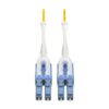 Tripp Lite series Duplex Singlemode 9/125 Fiber Patch Cable (LC/LC), Push/Pull Tabs, 1 m (3 ft.)
