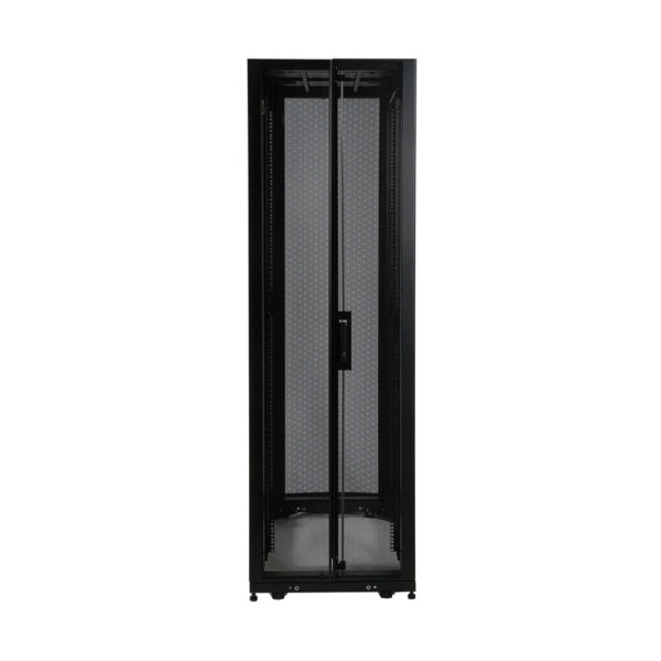 Tripp Lite series 45U Extra-Deep Server Rack - 48 in. (1219 mm) Depth, Doors & Side Panels Included