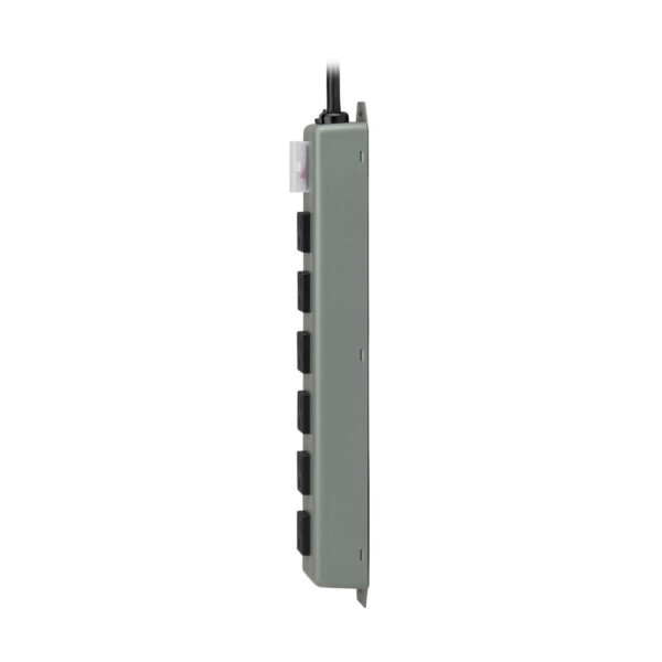 Tripp Lite series Industrial Power Strip Metal, Lighted Power Switch, 6-Outlet, 6 ft. (1.8 m) Cord