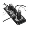 Tripp Lite series Protect It! 10-Outlet Surge Protector, 8 ft. (2.43 m) Cord with Right-Angle Plug, 2395 Joules, Tel/DSL Protection, Black Housing