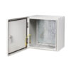 Tripp Lite series SmartRack Outdoor Industrial Enclosure with Lock - NEMA 4, Surface Mount, Metal Construction, 14 x 14 x 10 in., Gray