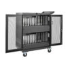 0da99043eb2b9f8ed65e0c3e5eac7fa8 Tripp Lite series Multi-Device Charging Cart, 32 AC Outlets, Chromebooks and Laptops, Wall-Mount Option, Black