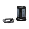 Tripp Lite series 6-Outlet Surge Protector Tower, 3x USB-A, 1x USB-C, 8 ft. Cord, 5-15P Plug, 1800 Joules, Black