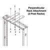 Tripp Lite series SmartRack Hardware Kit - Connects SRCABLELADDER to a wall or Open Frame Rack