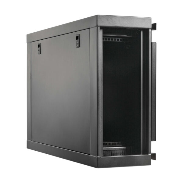 0dd8283b8d5298943efbbe39e390330d Tripp Lite series SmartRack 4U Low-Profile Side-Mount Wall-Mount Mini Rack Enclosure, Black