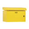 Tripp Lite series SmartRack Industrial Enclosure - NEMA 3R, Wall Mount, Metal, Locking, Fan With Thermal Switch, 16.5 in. Depth, 6U, Yellow
