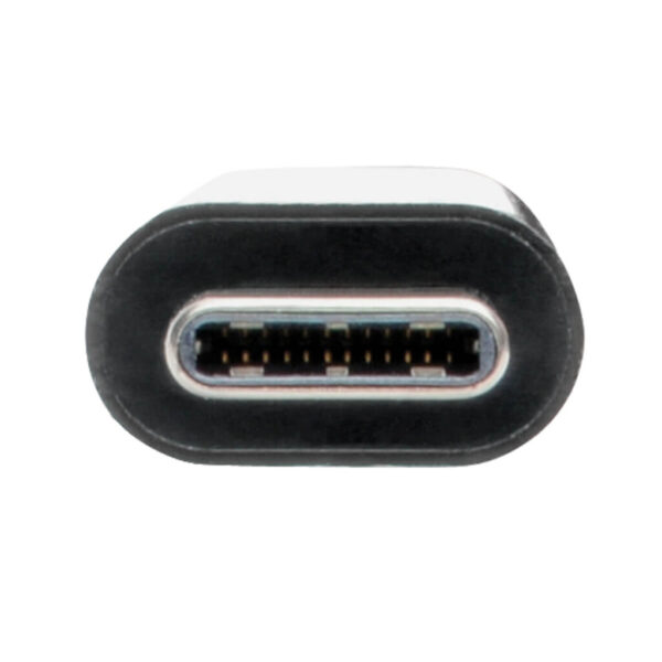 Tripp Lite series 3-Port USB-C Hub - USB 3.x (5Gpbs) Hub Ports, Gigabit Ethernet, 60W PD Charging, Black
