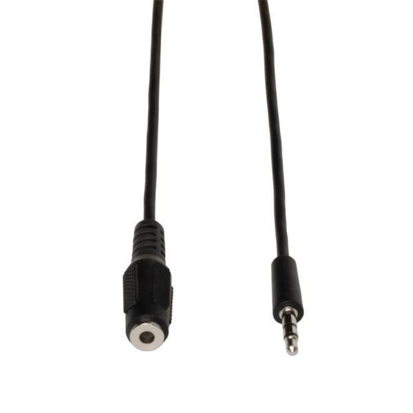 Tripp Lite series 3.5mm Mini Stereo Audio Extension Cable for Speakers and Headphones (M/F), 25 ft. (7.62 m)