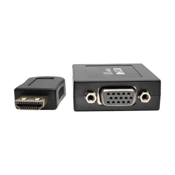 Tripp Lite series HDMI to VGA with Audio Converter Cable Adapter for Ultrabook/Laptop/Desktop PC, (M/F), 6-in. (15.24 cm), TAA