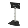 0e563b8e6259b11b6761c2be77e741e4 Tripp Lite series Secure Tablet Mount Floor Stand, Height-Adjustable, Black/Silver