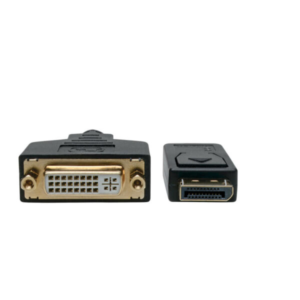 0e651fbccc49147a3a09b1e23c482749 Tripp Lite series DisplayPort to DVI Adapter Video Converter, Black (M/F), 1 ft. (0.31 m)