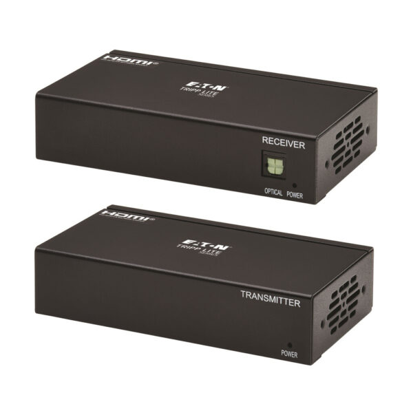 0e8408fa3cbbf822fbedc388a7318ec1 Tripp Lite series 2-Port HDMI over Cat6 Extender Kit, Transmitter/Receiver - 4K 60 Hz, HDR, 4:4:4, PoC, 230 ft. (70.1 m), TAA
