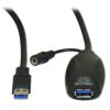 Tripp Lite series USB 3.0 SuperSpeed Active Extension Repeater Cable (A M/F), 10M (32.8 ft.)