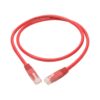 Tripp Lite series Cat6 Gigabit Molded (UTP) Ethernet Cable (RJ45 M/M), PoE, Red, 3 ft. (0.91 m)