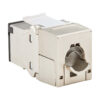Tripp Lite series Cat8 STP Shielded Tool-Free Keystone Jack, 568A/568B, TAA