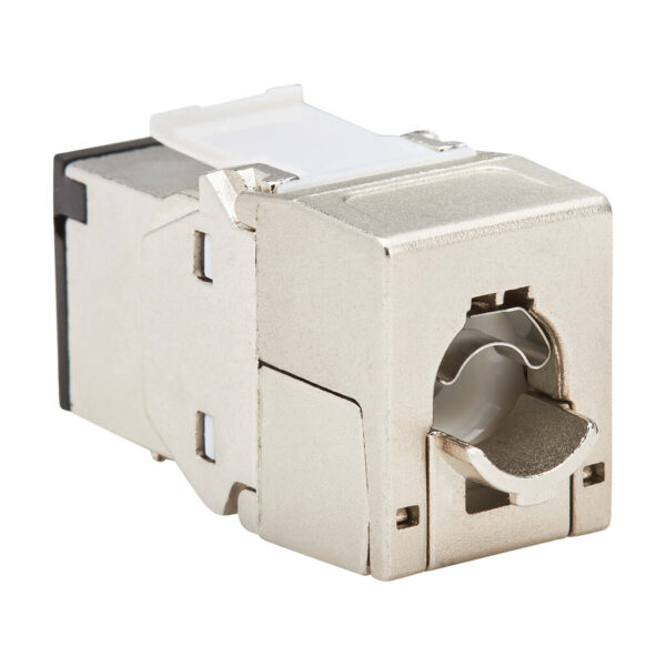 Tripp Lite series Cat8 STP Shielded Tool-Free Keystone Jack, 568A/568B, TAA
