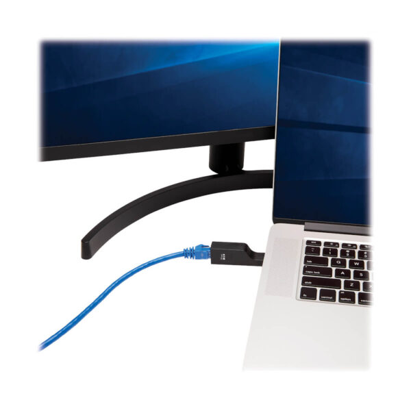 0f0d34dbc0c3f1019c3168af75d019be Tripp Lite series USB-C to Gigabit Ethernet Vertical Network Adapter (M/F) - USB 3.1 Gen 1, 10/100/1000 Mbps, Black