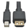 Tripp Lite series Mini DisplayPort 1.4 to HDMI Active Adapter Cable (M/M), 4K 60 Hz, 4:4:4, HDR, HDCP 2.2, 6 ft. (1.8 m), TAA