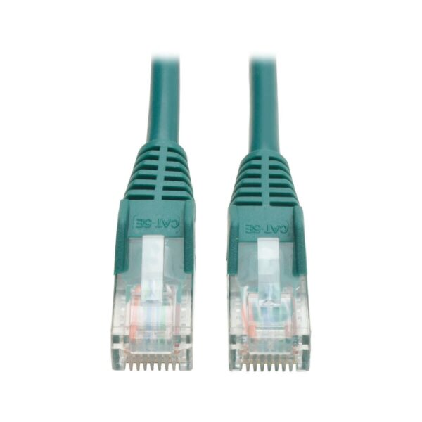 Tripp Lite series Cat5e 350 MHz Snagless Molded (UTP) Ethernet Cable (RJ45 M/M), PoE - Green, 6 ft. (1.83 m)