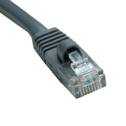 Tripp Lite series Cat5e 350 MHz Outdoor-Rated Molded (UTP) Ethernet Cable (RJ45 M/M), PoE - Gray, 50 ft. (15.24 m)