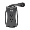 0f5a1ed89aa52ad85874bd8aa5aebaae Tripp Lite series Protect It! 3-Outlet Travel-Size Surge Protector - 5-15R Outlets, 2 USB Ports, 5-15P Input, 1050 Joules, Black