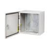 Tripp Lite series SmartRack Outdoor Industrial Enclosure with Lock - NEMA 4, Surface Mount, Metal Construction, 14 x 14 x 6 in., Gray