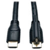 Tripp Lite series High Speed HDMI Cable with Ethernet and Locking Connector, UHD 4K, 24AWG (M/M), 10 ft. (3.05 m)
