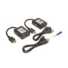 103bf54b12b7626c460e5cbc3eedb581 Tripp Lite series HDMI over Cat5/6 Extender Kit, Transmitter/Receiver for Video/Audio, USB Powered, Up to 125 ft. (38 m), TAA