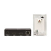Tripp Lite series HDMI over Cat6 Extender Kit, Box Transmitter/Wall Plate Receiver, 4K 60 Hz, 4:4:4, IR, PoC, HDR, HDCP 2.2, 230 ft., TAA