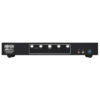 Tripp Lite series 4-Port DisplayPort Dual-Display KVM Switch - 4K 60 Hz, USB 3.2 Gen 1, HDCP 2.2, USB Sharing, TAA