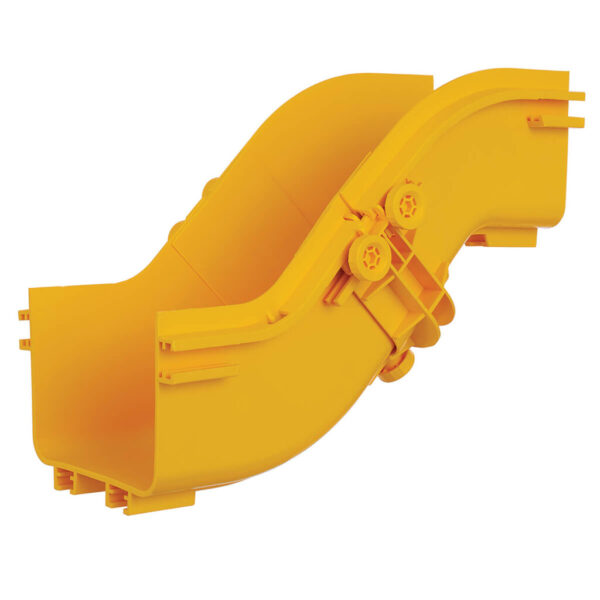 Tripp Lite series Toolless 45-Degree Up/Down Ramp Kit for Fiber Routing System, 120 mm (5 in.)