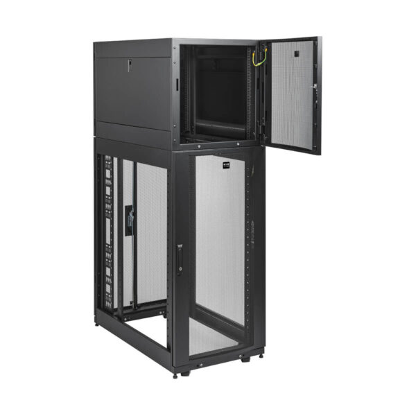 Tripp Lite series SmartRack 12U Vertical Extension Top Hat for Server Racks - 42 in. Deep, Doors & Side Panels Included