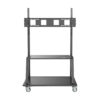 10fdfee5f905cb66cb966125f63d4784 Tripp Lite series Heavy-Duty Rolling TV Cart for 60” to 105” Flat-Screen Displays, Locking Casters, Black
