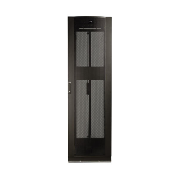 1100a8dd20a39a978d61f81f3b22d871 Tripp Lite series 42U SmartRack Seismic-Certified Standard-Depth Rack Enclosure Cabinet with doors & side panels