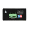 Tripp Lite series Industrial Gigabit Fiber to Ethernet Media Converter, 10/100/1000 Mbps, RJ45/SFP, -40° to 75°C, DC Power, TAA