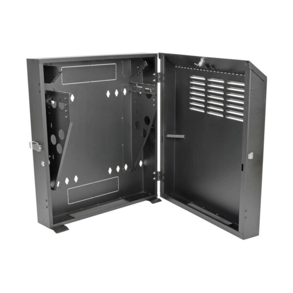 110e65ab9245c35165605f4c1e9fd7c6 Tripp Lite series SmartRack 4U Low-Profile Vertical-Mount Switch-Depth Wall-Mount Rack Enclosure Cabinet