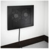 Tripp Lite series Network Closet Exhaust Fan, 475 CFM, NEMA 5-15P Input, Black