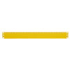 Tripp Lite series Horizontal Cable Manager - Finger Duct with Cover, Yellow, 1U