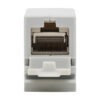 Tripp Lite series Cat6a Shielded In-Line DIN-Rail Mountable Snap-In Coupler (RJ45 F/F), TAA