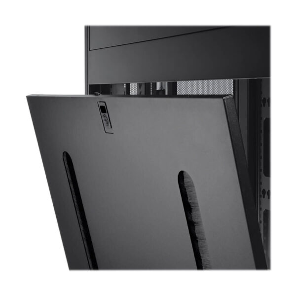 1141953e2b1f37cd11167a5178804d0f Tripp Lite series SmartRack Pass-Through Side Panel with Key-Locking Latches for 42U Server Rack Cabinet, 2 Panels